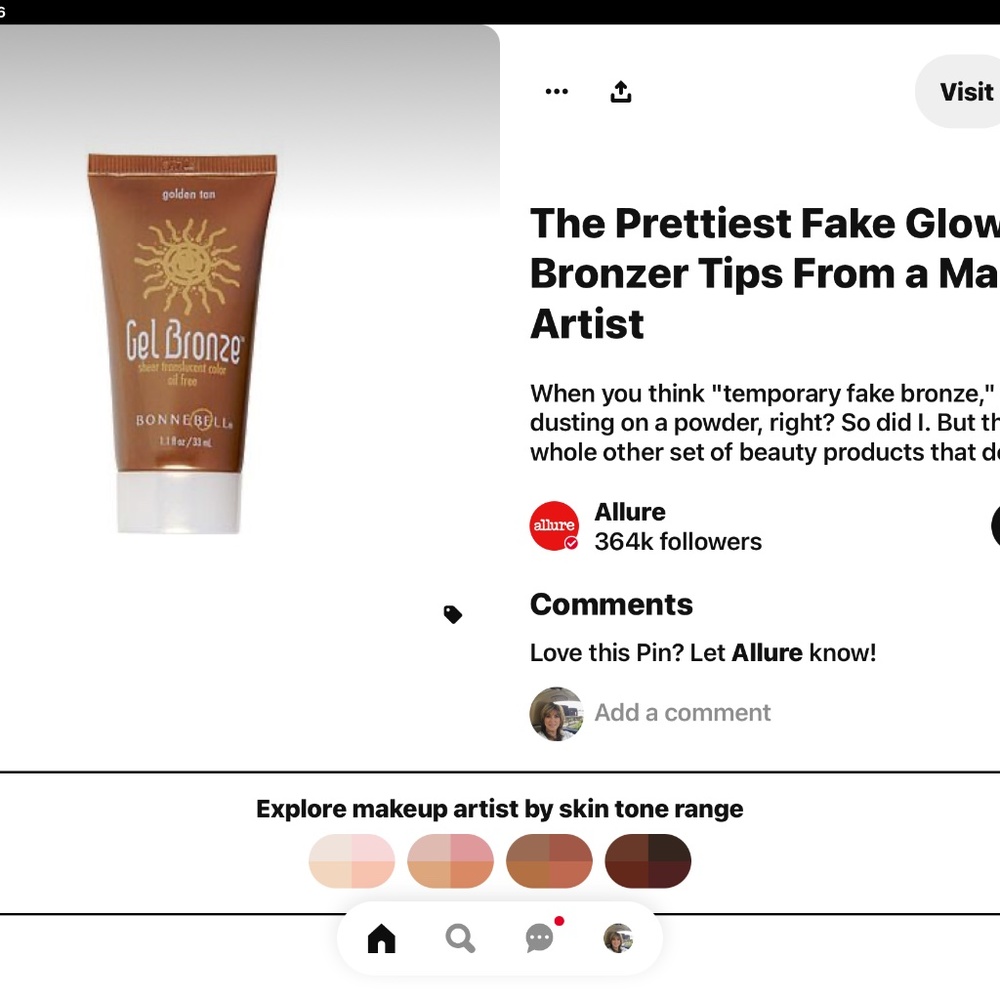 Wanting to buy BonneBell gel Bronzers